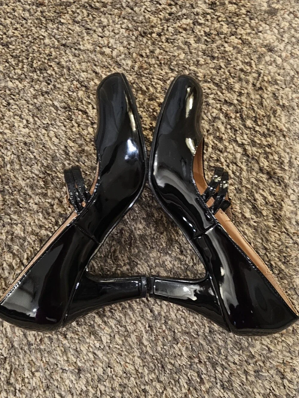 JOURNEE COLLECTION Patent Leather Mary Jane Strappy 3